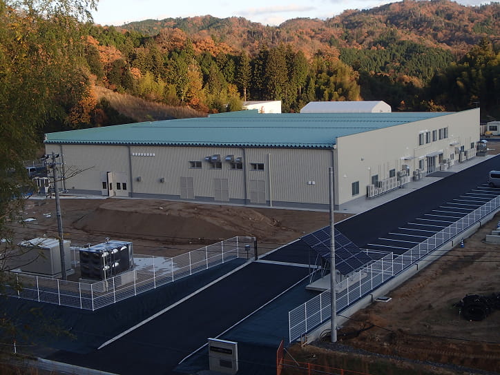 株式会社真田 京都第二工場の外観